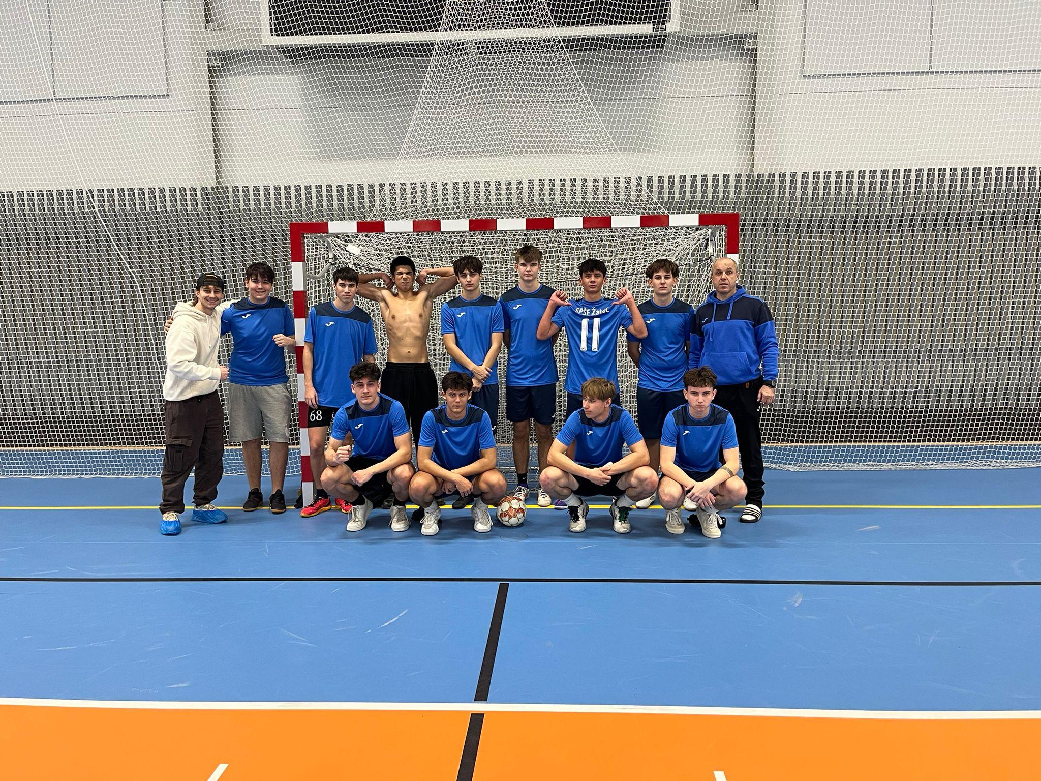 Skvělé 3. místo ve středoškolské futsalové lize!