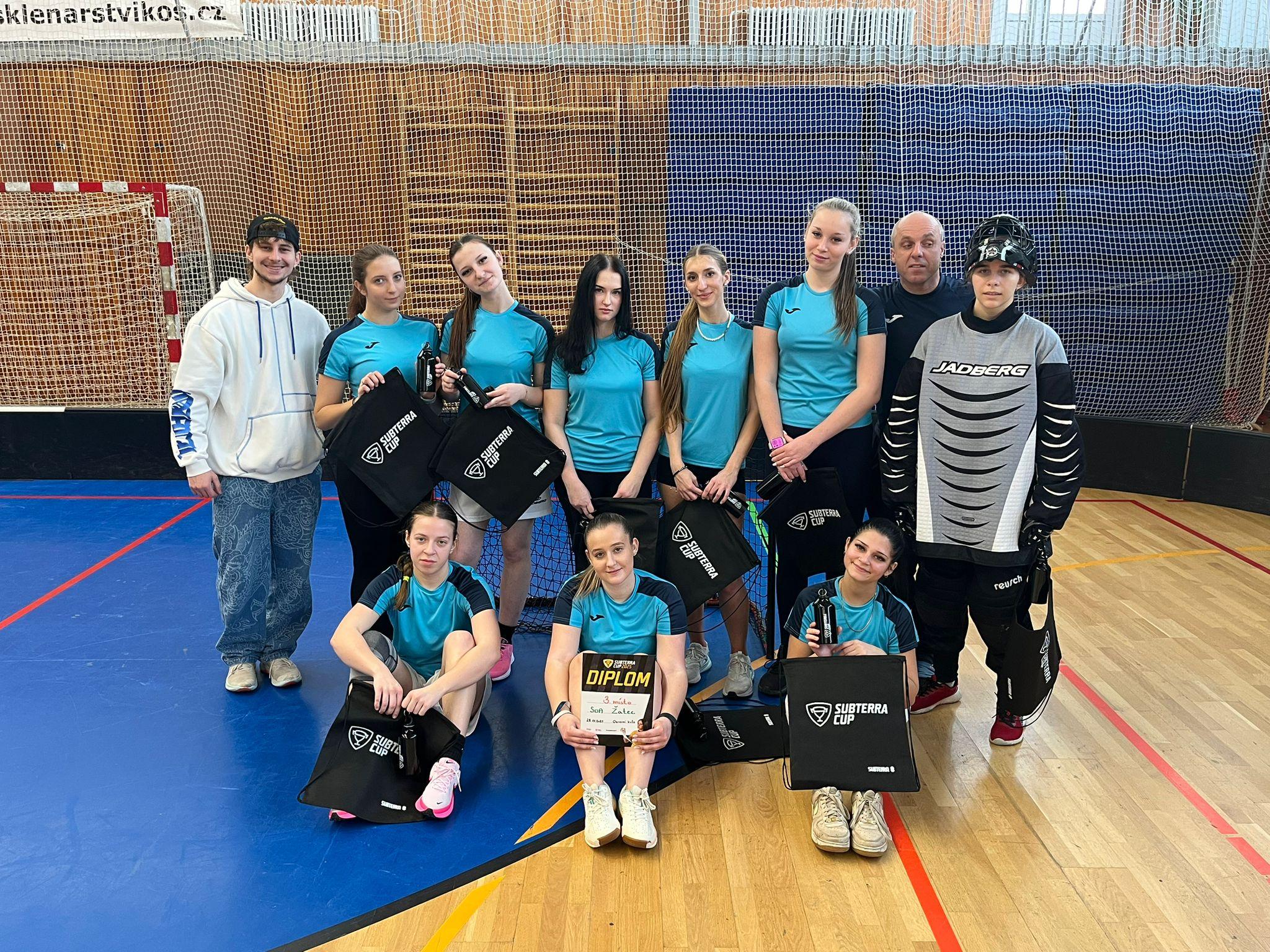 Florbalový turnaj dívek – Louny